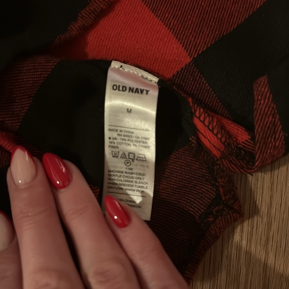 Old Navy Print Flannel Shirt for Pets - (Matching) - Picture 4 of 4